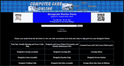 Desktop Screenshot of designjetparts.com